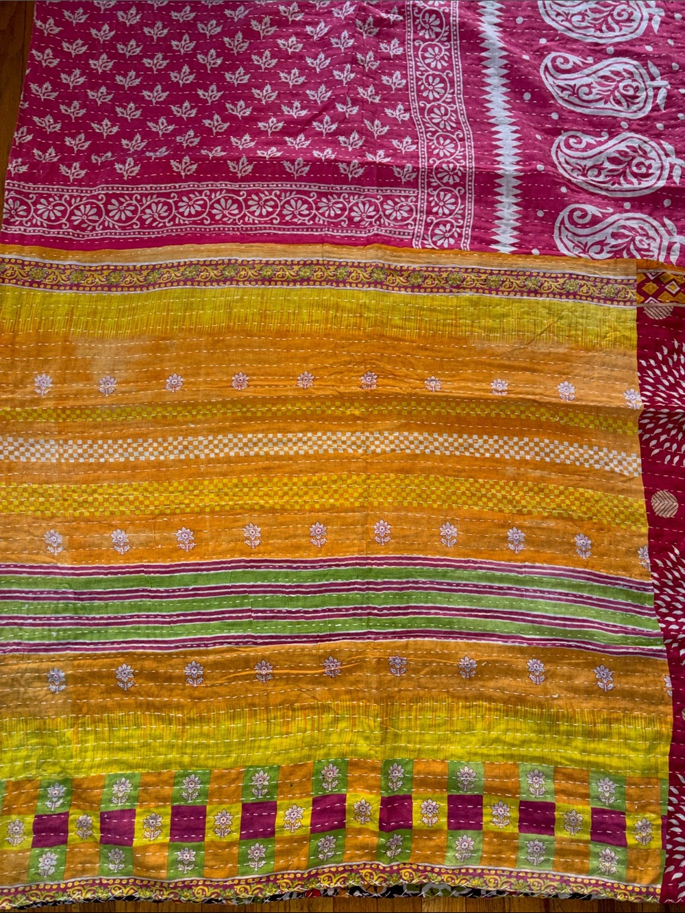 Kantha Throw #4 100% Cotton